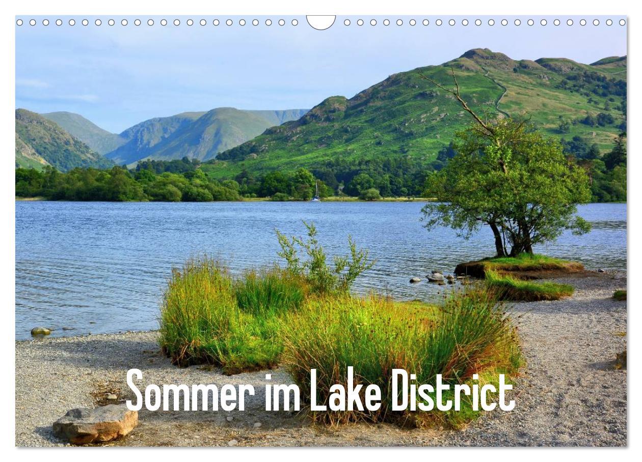 Cover: 9783435756599 | Sommer im Lake District (Wandkalender 2025 DIN A3 quer), CALVENDO...