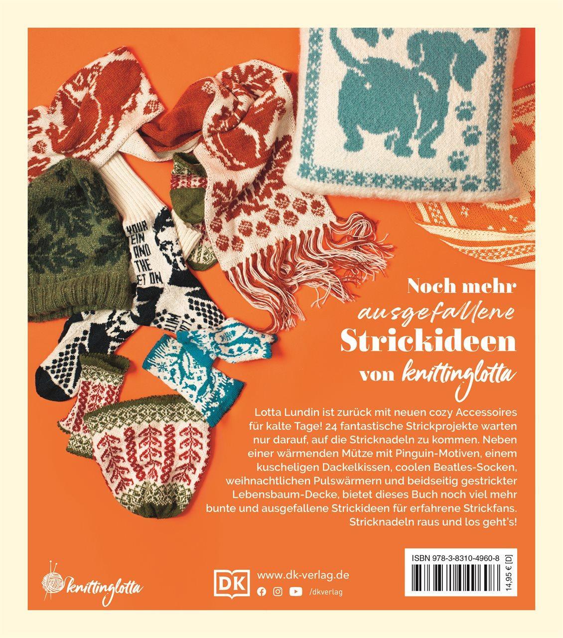 Rückseite: 9783831049608 | Coole Strickprojekte für kalte Tage | Lotta Lundin | Buch | 128 S.