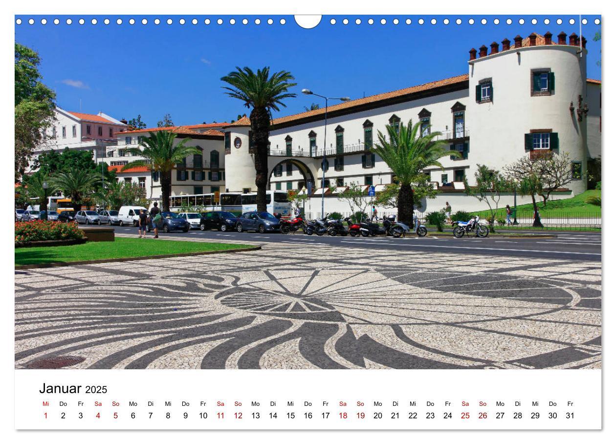 Bild: 9783435447572 | Funchal - Die Hauptstadt von Madeira (Wandkalender 2025 DIN A3...