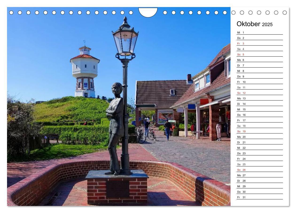 Bild: 9783435535903 | Langeoog - Schönste Insel Ostfrieslands (Wandkalender 2025 DIN A4...