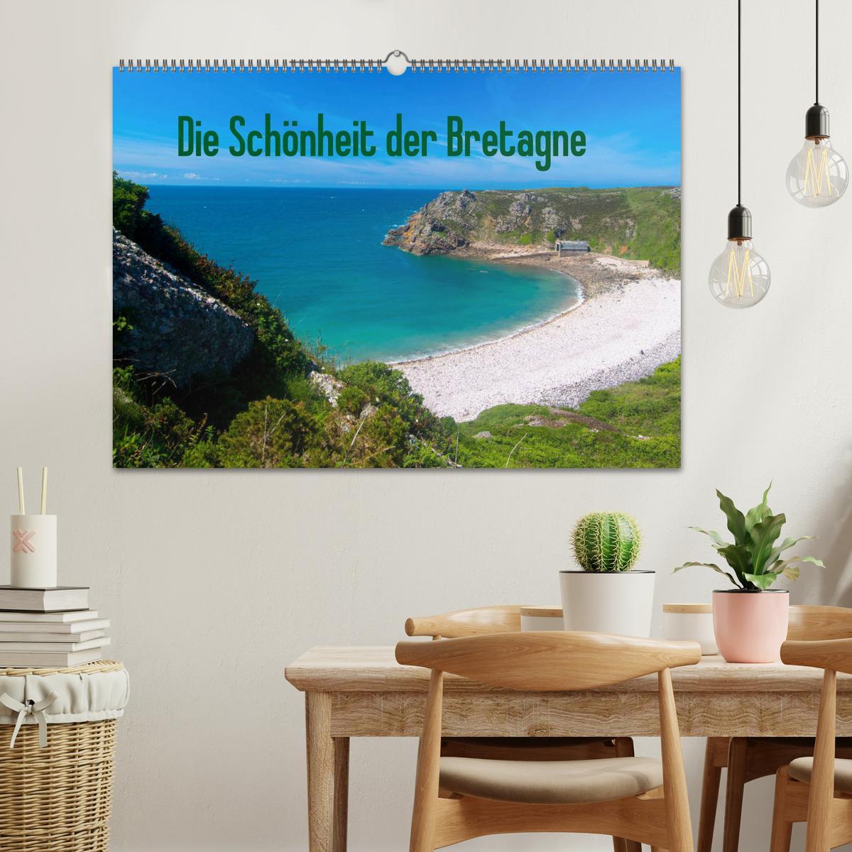 Bild: 9783435457953 | Die Schönheit der Bretagne (Wandkalender 2025 DIN A2 quer),...