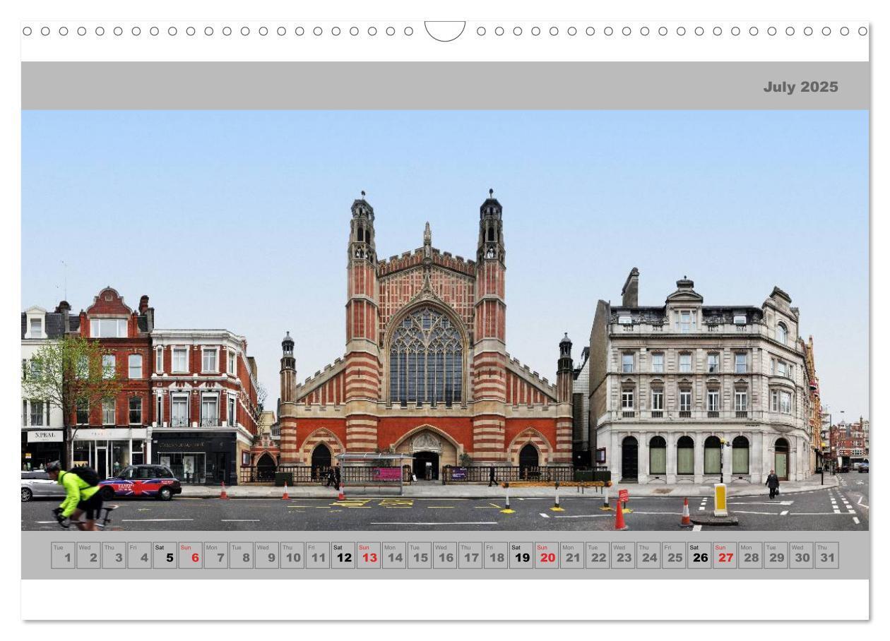 Bild: 9781325995875 | London Street Fronts 2025 / UK-Version (Wall Calendar 2025 DIN A3...