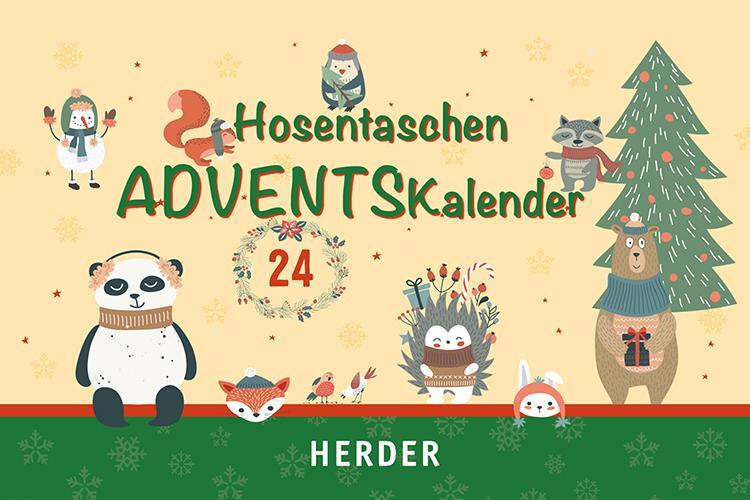 Cover: 9783451034824 | Hosentaschenadventskalender 2024 | Mit farbigen Illustrationen | 52 S.