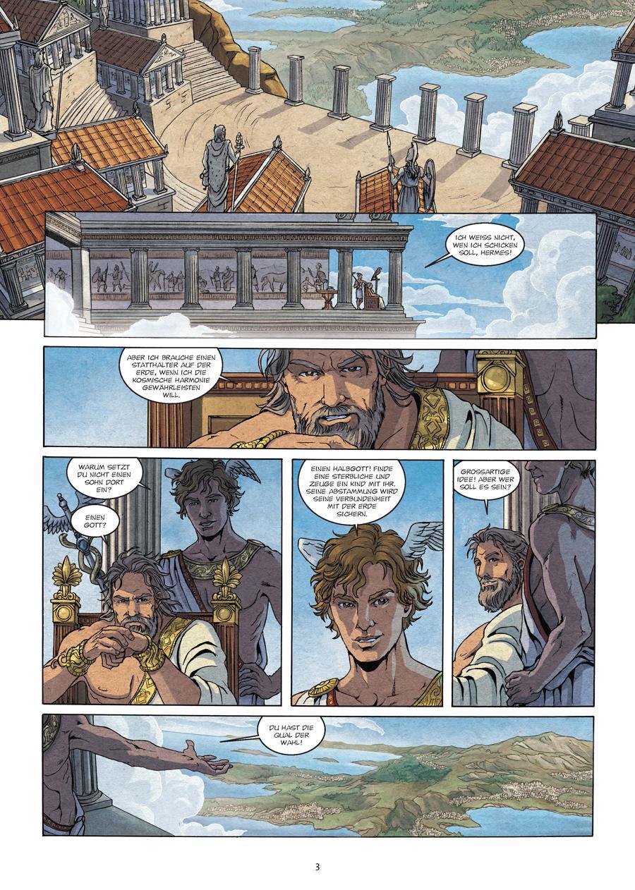 Bild: 9783958392922 | Mythen der Antike: Herakles (Graphic Novel) | Luc Ferry (u. a.) | Buch