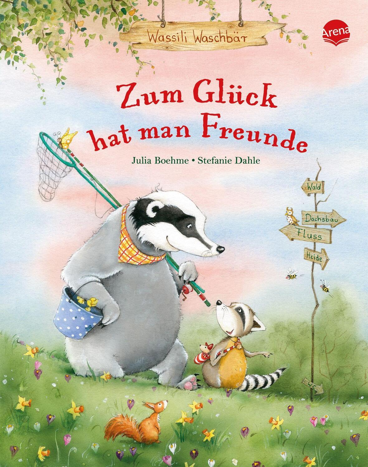 Cover: 9783401094939 | Wassili Waschbär. Zum Glück hat man Freunde | Julia Boehme | Buch