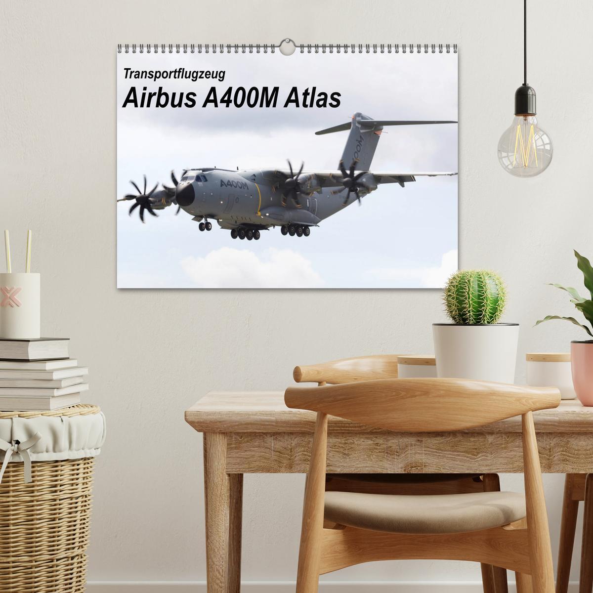 Bild: 9783435375639 | Transportflugzeug Airbus A400M Atlas (Wandkalender 2025 DIN A3...