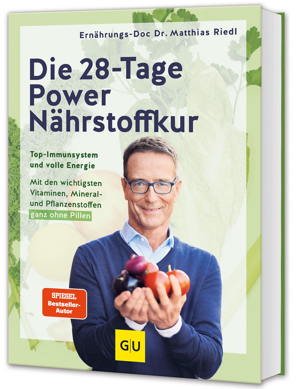 Cover: 9783833895845 | Die 28-Tage-Power-Nährstoffkur | Matthias Riedl | Buch | Erkrankungen