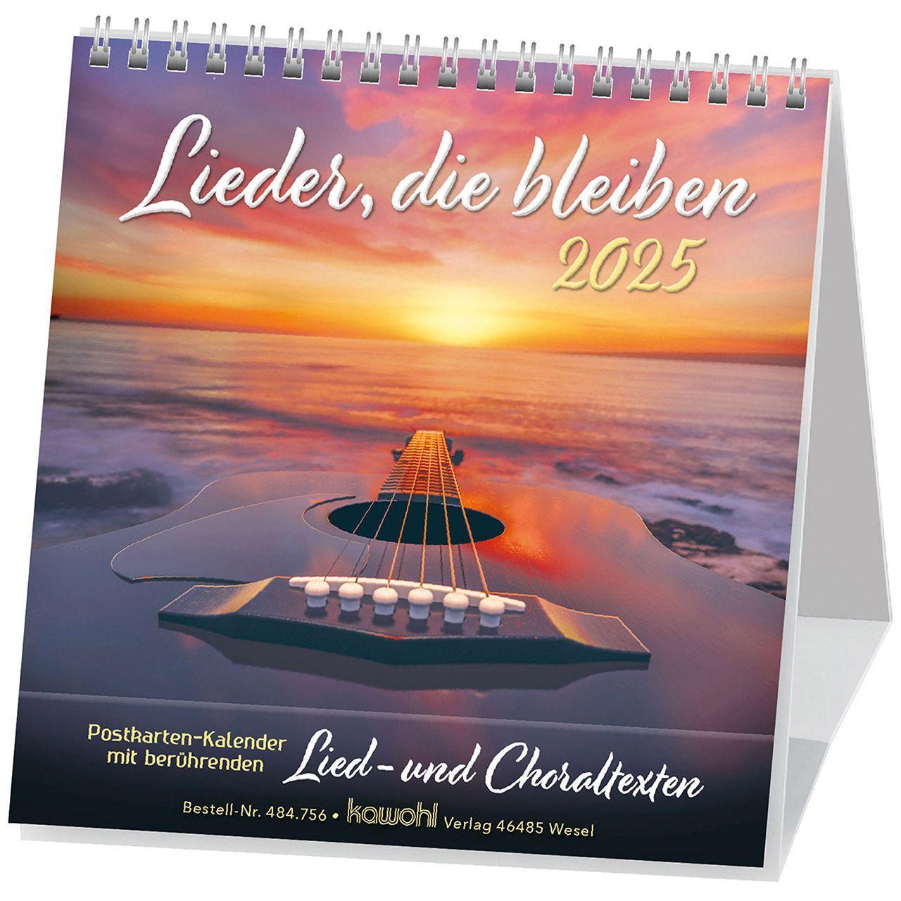 Cover: 9783754875650 | Lieder, die bleiben 2025 | Kalender | 14 S. | Deutsch | 2025