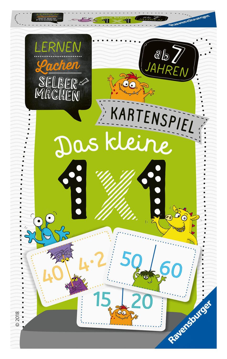 Cover: 4005556803507 | Lernen Lachen Selbermachen: Kartenspiel Das kleine 1 x 1 | Spitznagel