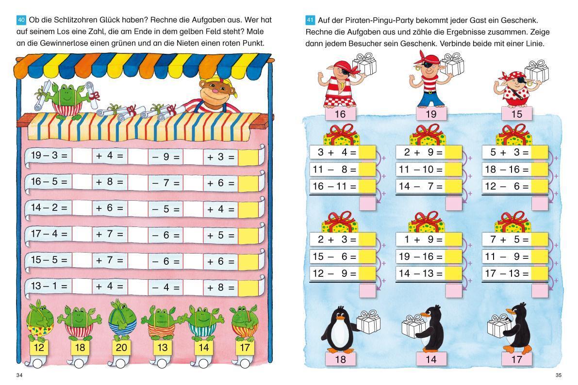 Bild: 9783940811240 | Fragenbär - Richtig rechnen 1. Klasse | Broschüre | 48 S. | Deutsch