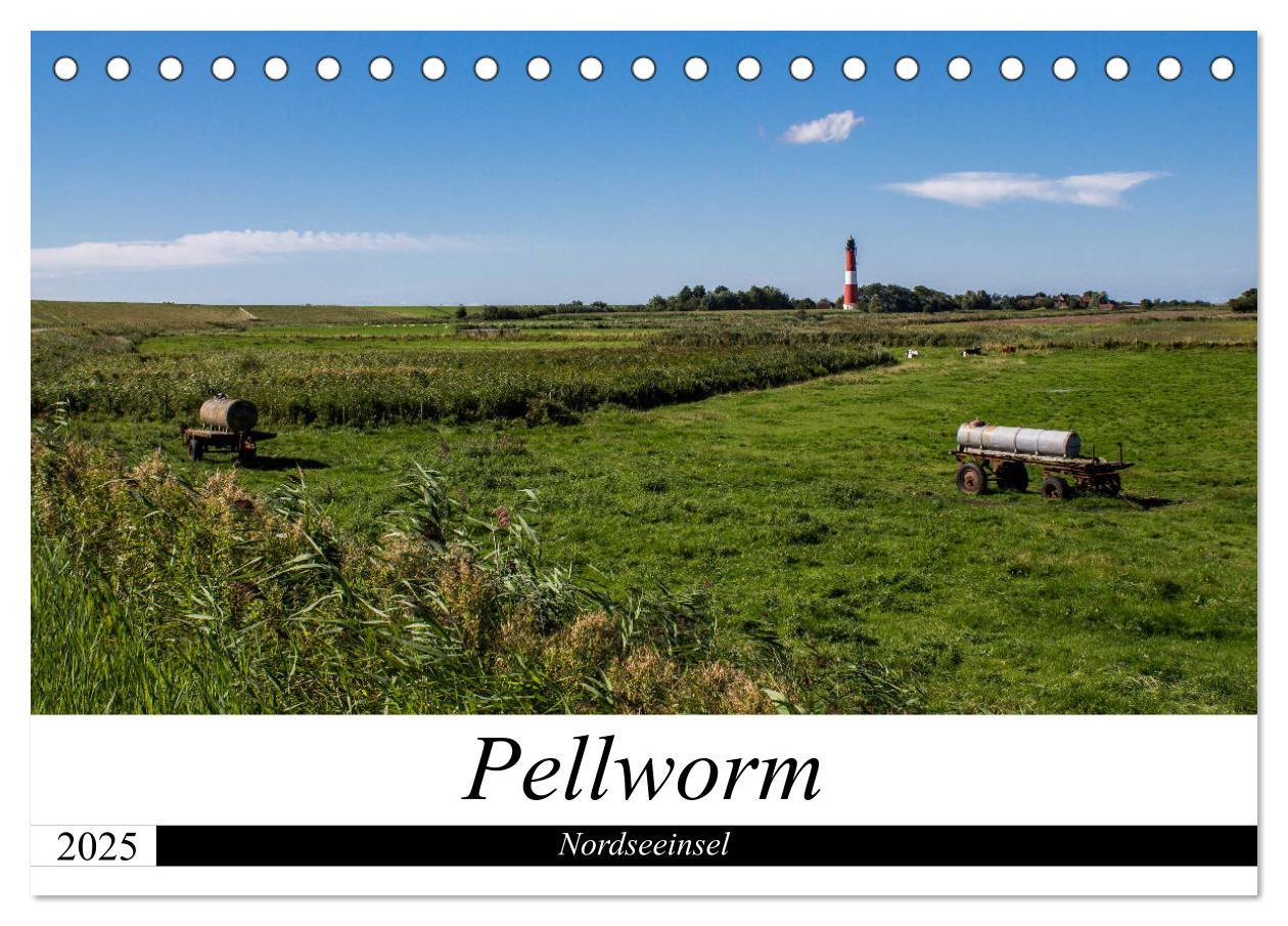 Cover: 9783435357079 | Nordseeinsel Pellworm 2025 (Tischkalender 2025 DIN A5 quer),...