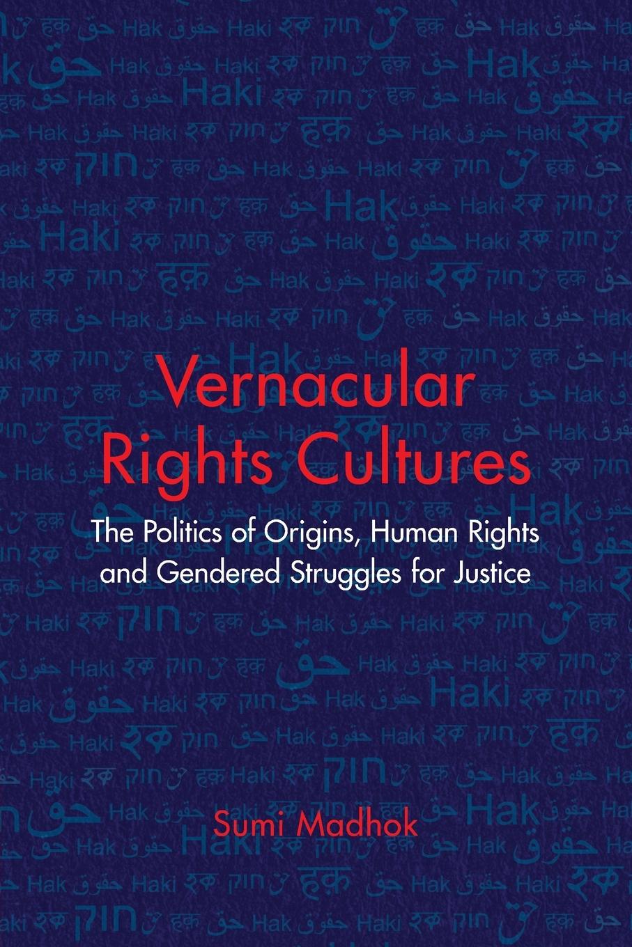 Cover: 9781009423939 | Vernacular Rights Cultures | Sumi Madhok | Taschenbuch | Paperback