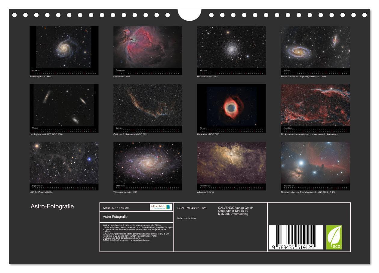 Bild: 9783435519125 | Astro-Fotografie (Wandkalender 2025 DIN A4 quer), CALVENDO...