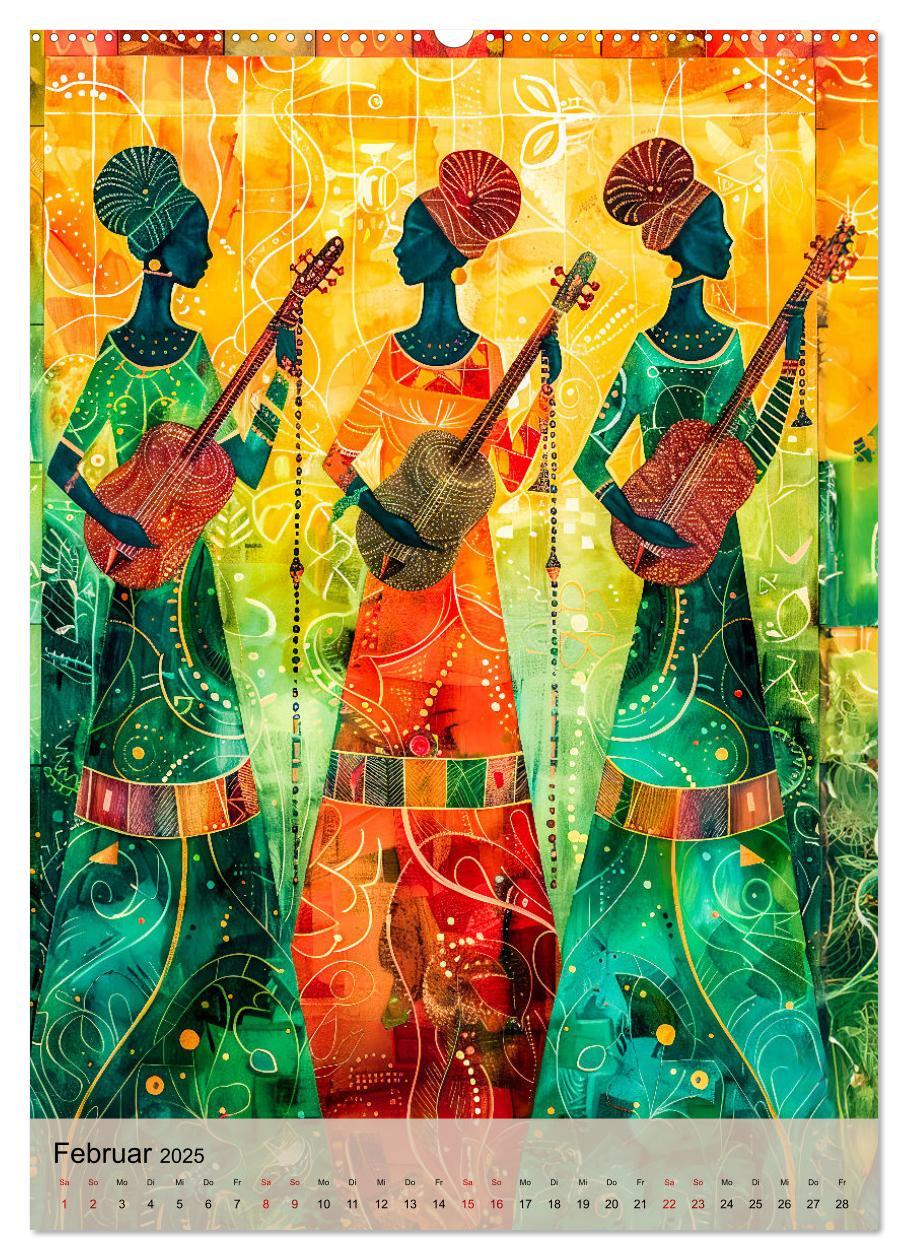 Bild: 9783457194041 | Afrikanische Eleganz - Illustrationen in harmonischen Farben...