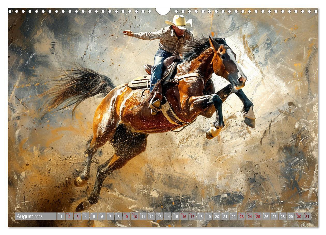 Bild: 9781325978007 | Horses, Power and Freedom (Wall Calendar 2025 DIN A3 landscape),...