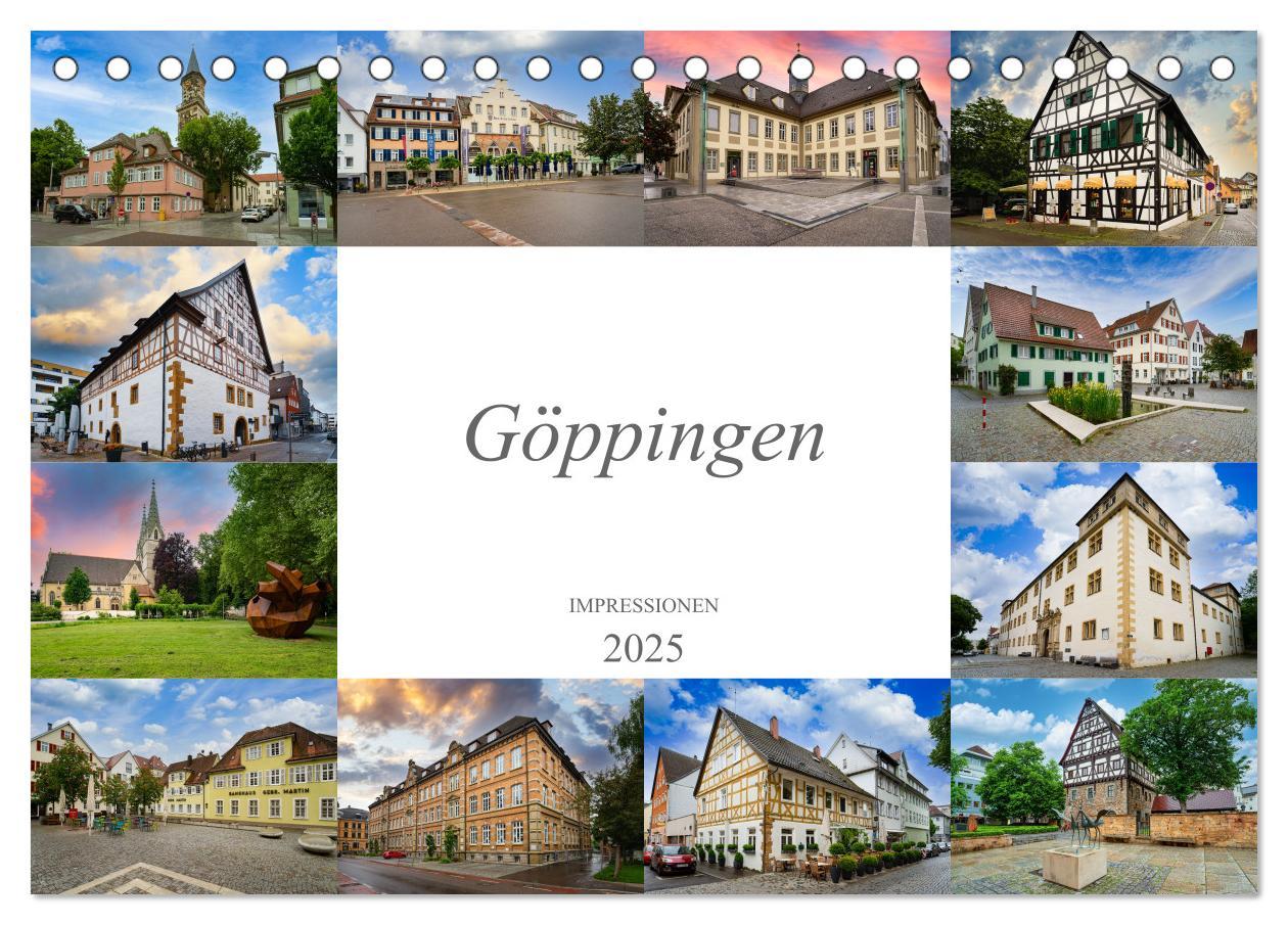 Cover: 9783435007844 | Göppingen Impressionen (Tischkalender 2025 DIN A5 quer), CALVENDO...