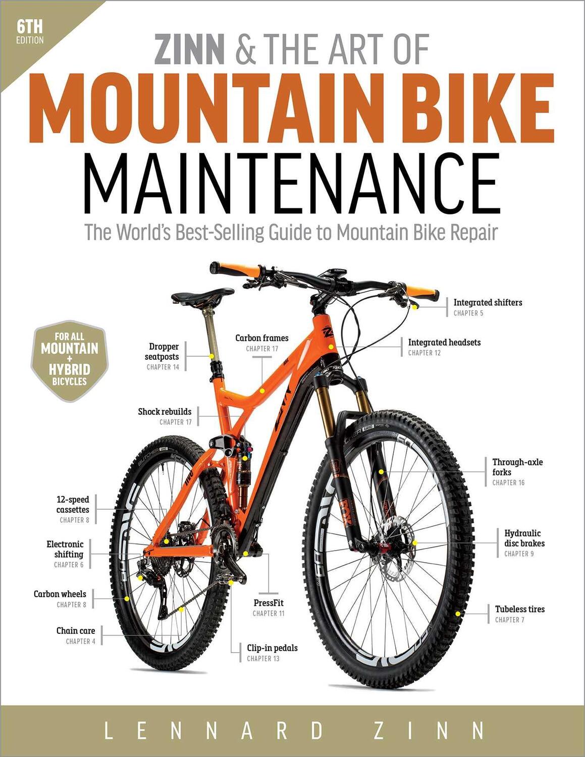 Cover: 9781937715472 | Zinn &amp; the Art of Mountain Bike Maintenance | Lennard Zinn | Buch