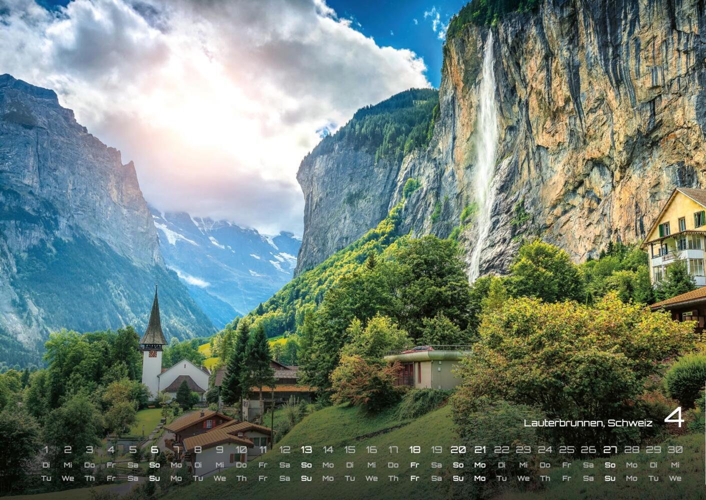 Bild: 9783986733759 | Die Alpen - dem Himmel so nah - 2025 - Kalender DIN A2 | GP-Fever.de