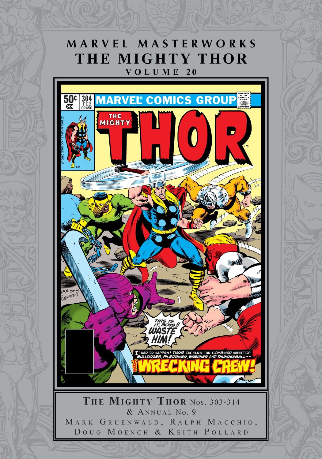 Cover: 9781302928711 | MARVEL MASTERWORKS: THE MIGHTY THOR VOL. 20 | Mark Gruenwald | Buch