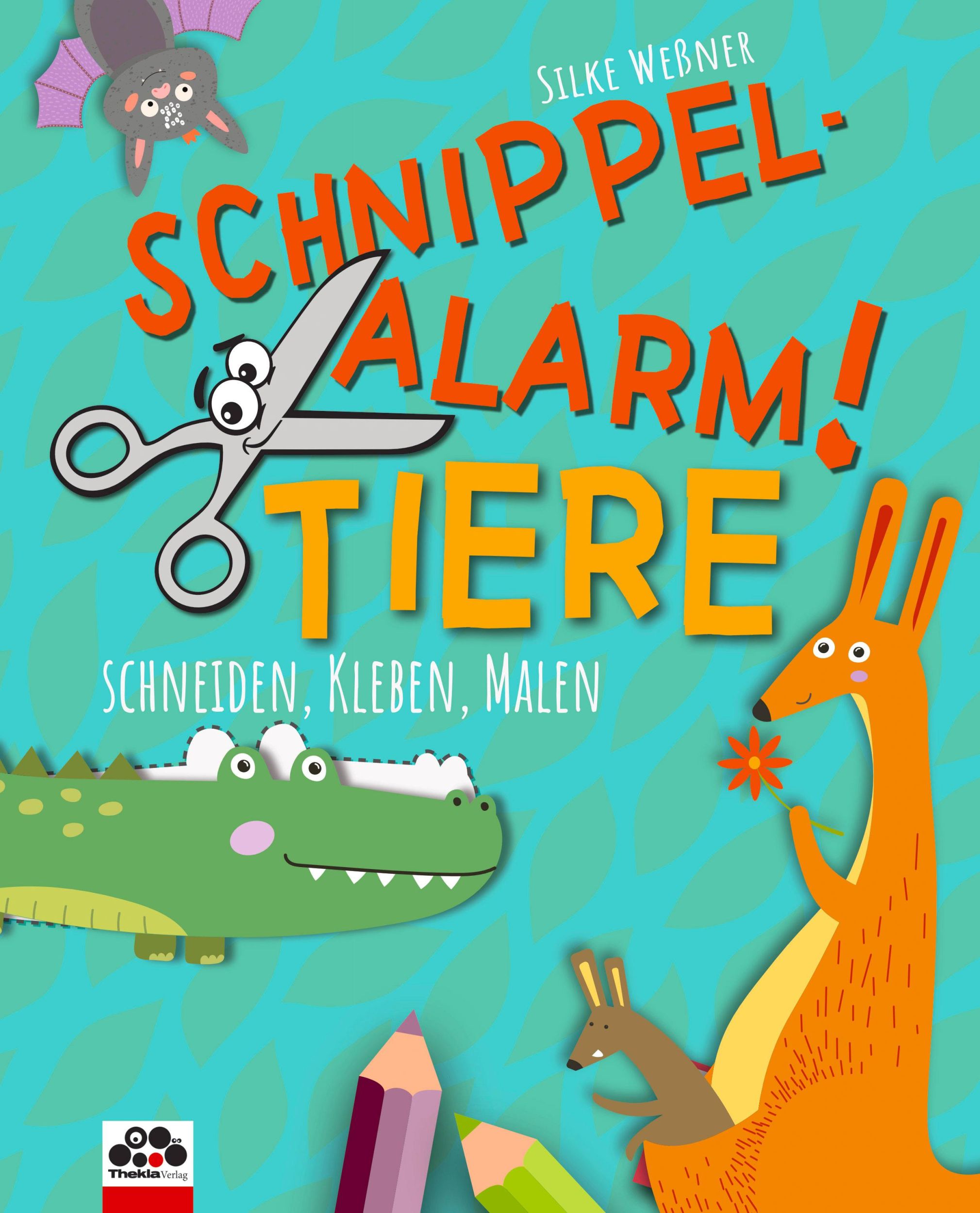 Cover: 9783945711262 | Schnippel-Alarm! Band 2: Tiere - Das Ausschneidebuch für Kinder ab...