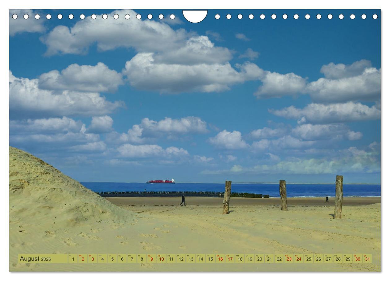 Bild: 9783435117536 | Holland - Die Nordsee von Zandvoort bis Breskens (Wandkalender 2025...