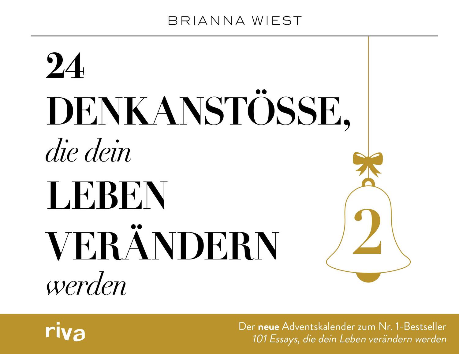 Cover: 9783742325501 | 24 Denkanstöße, die dein Leben verändern werden 2 | Brianna Wiest