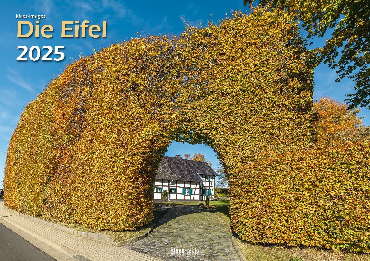 Cover: 9783965352186 | Eifel 2025 Bildkalender A3 Spiralbindung | Holger Klaes | Kalender