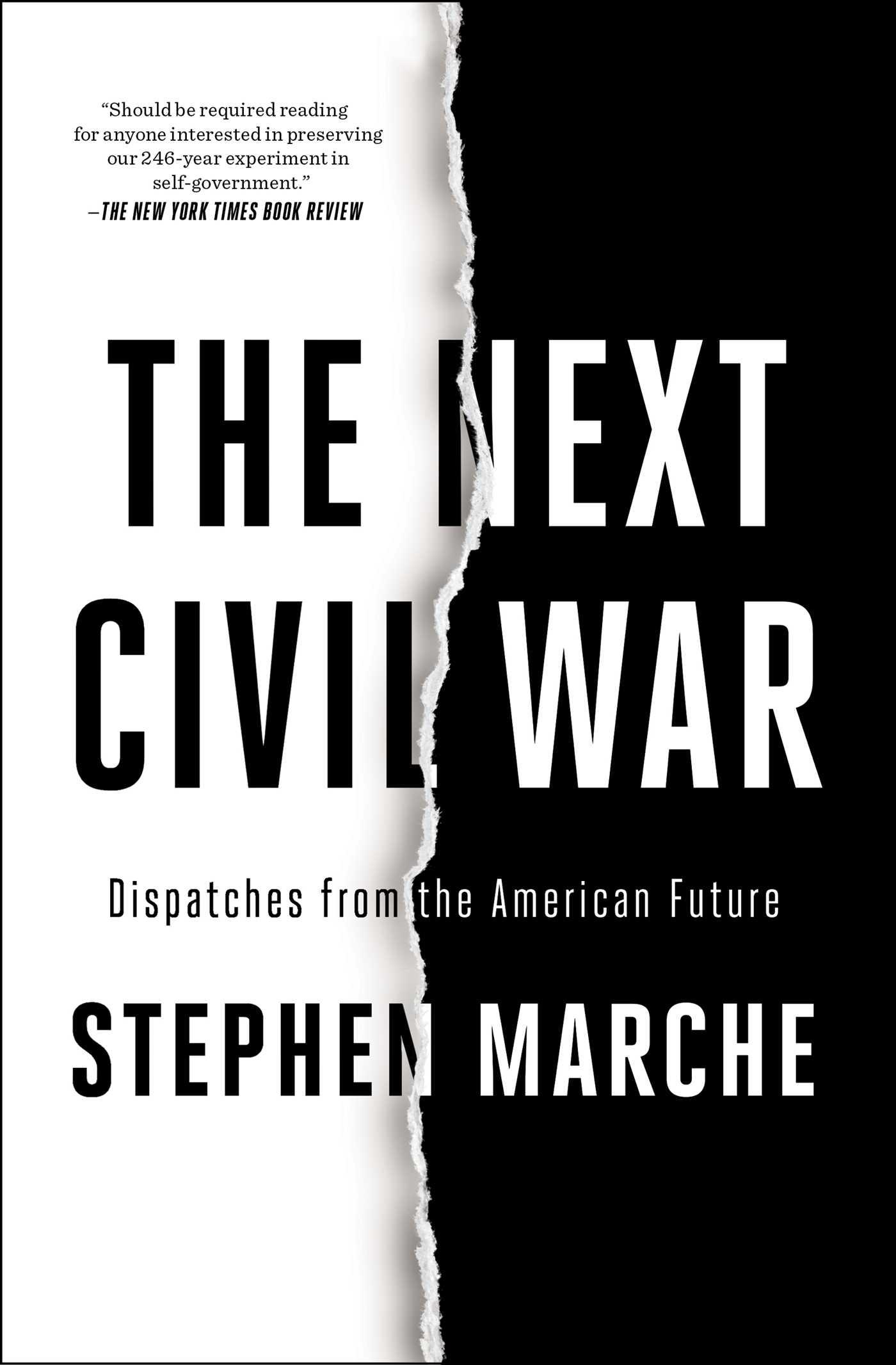 Cover: 9781982123222 | The Next Civil War | Dispatches from the American Future | Marche