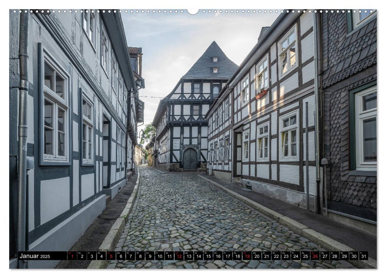 Bild: 9783435267033 | Fachwerkstadt Goslar (Wandkalender 2025 DIN A2 quer), CALVENDO...