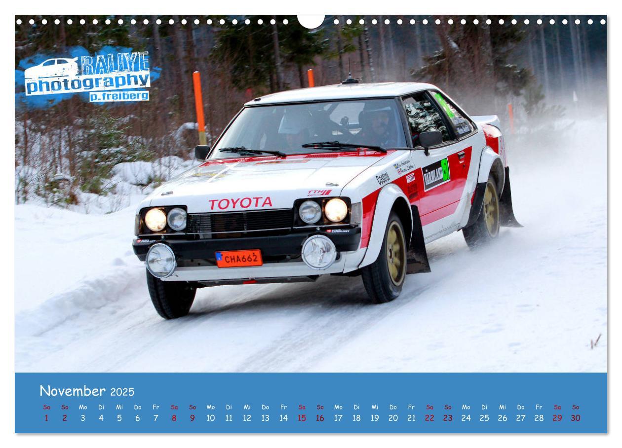 Bild: 9783435343393 | WRC Schweden White Open 2025 (Wandkalender 2025 DIN A3 quer),...