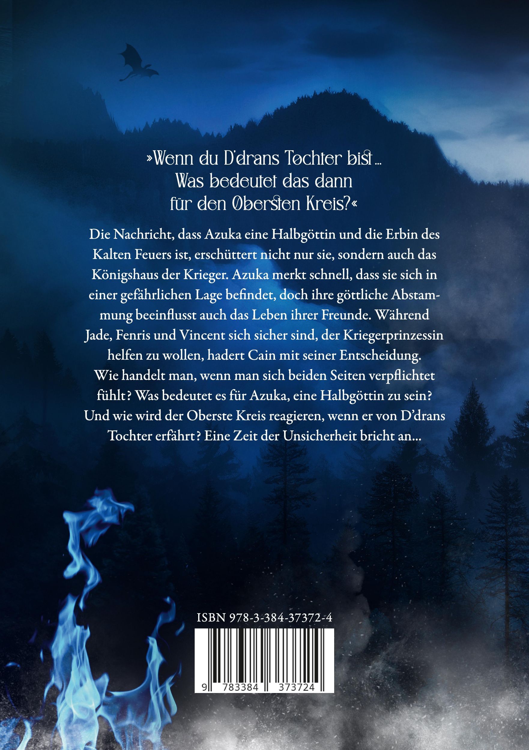 Rückseite: 9783384373724 | Die Erbin des Kalten Feuers | Henrike Runge | Taschenbuch | Deutsch