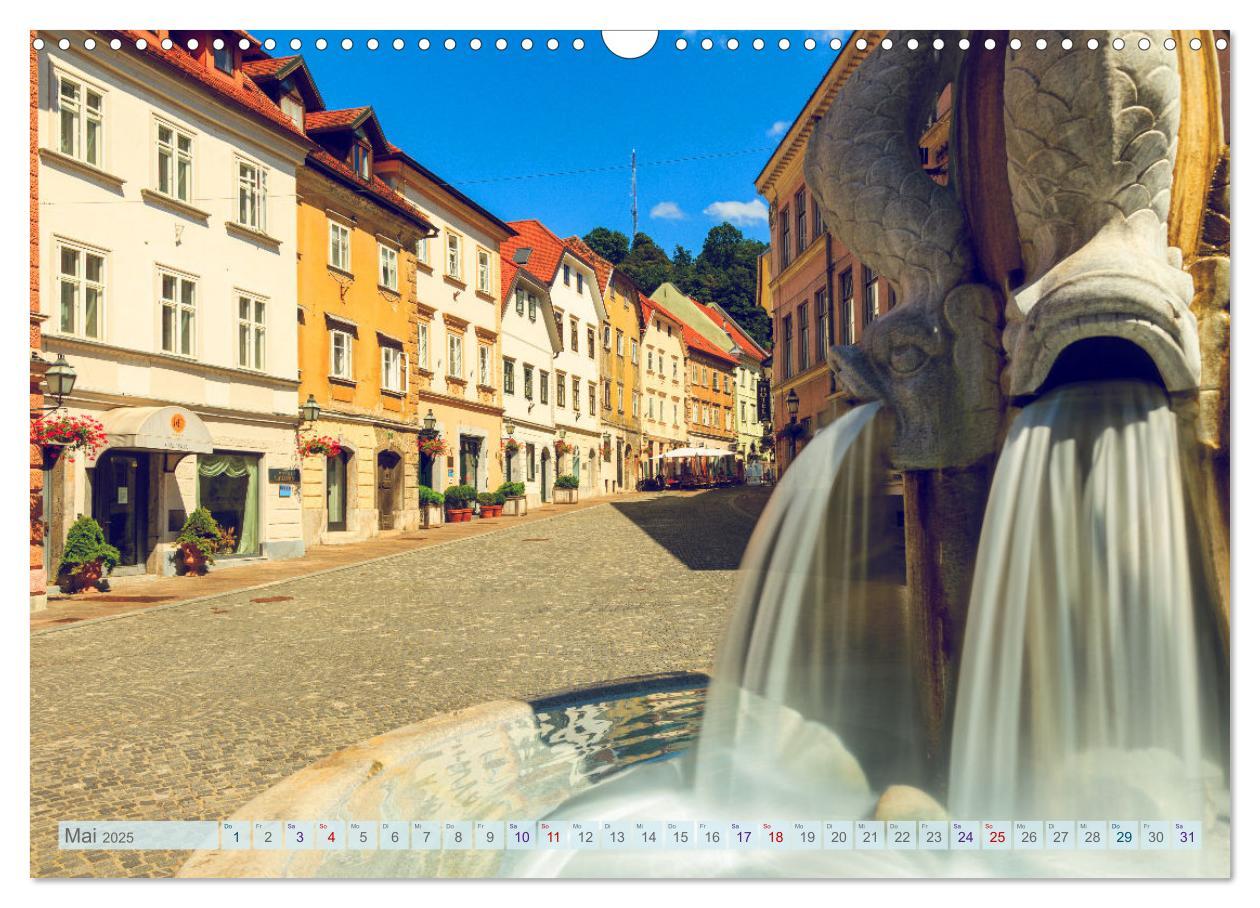 Bild: 9783383850363 | Ljubljana - Sloweniens wunderschöne Hauptstadt (Wandkalender 2025...