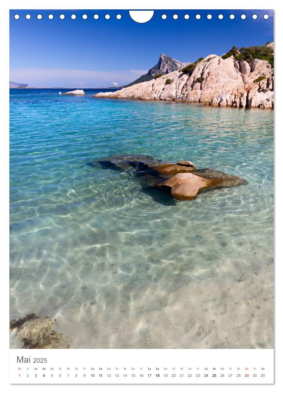 Bild: 9783457066522 | Sardinien (Wandkalender 2025 DIN A4 hoch), CALVENDO Monatskalender