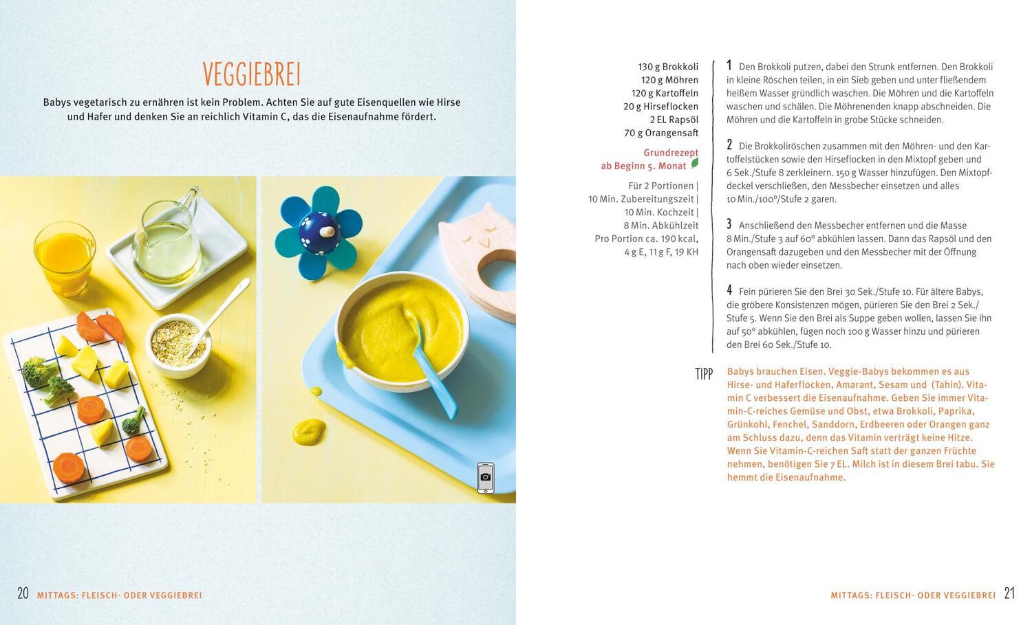 Bild: 9783833864636 | Mix &amp; Fertig Babybrei | Die besten GU-Rezepte für den Thermomix | Buch