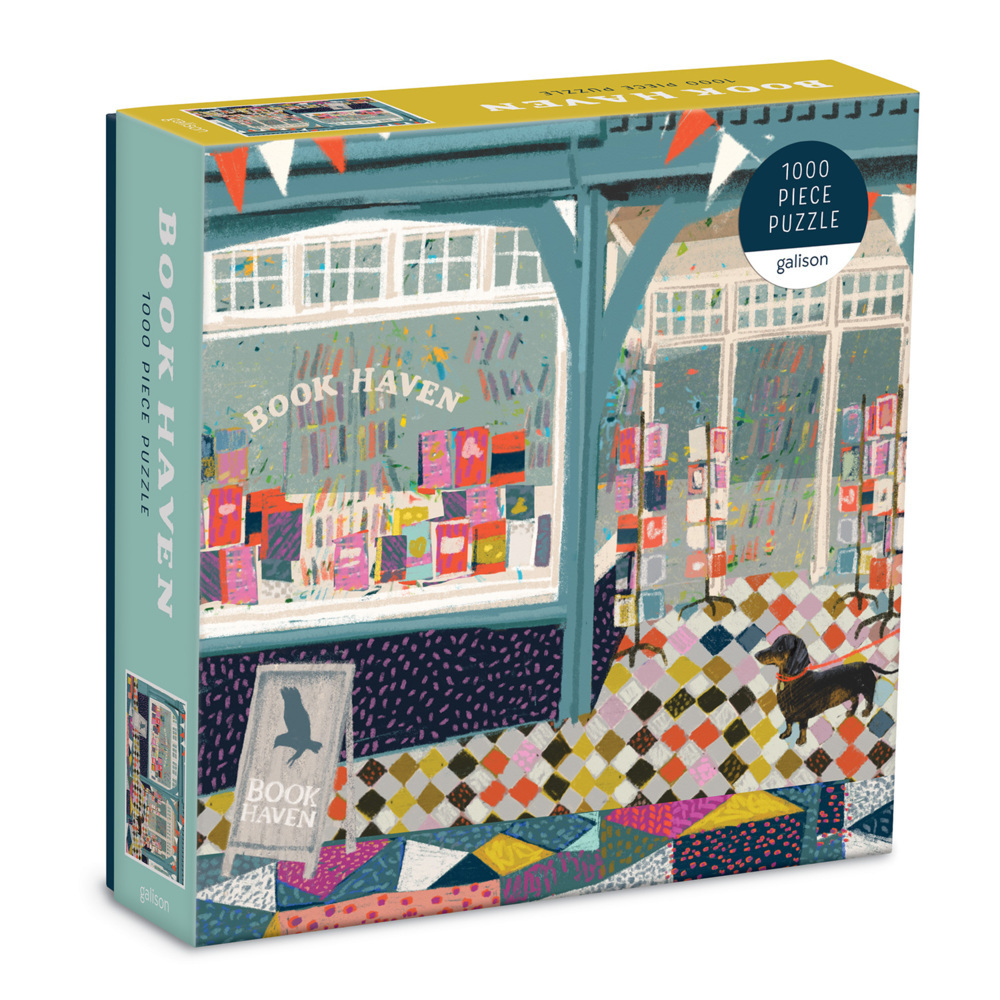 Cover: 9780735368583 | Book Haven 1000 Piece Puzzle In Square Box | Galison | Spiel | 2021