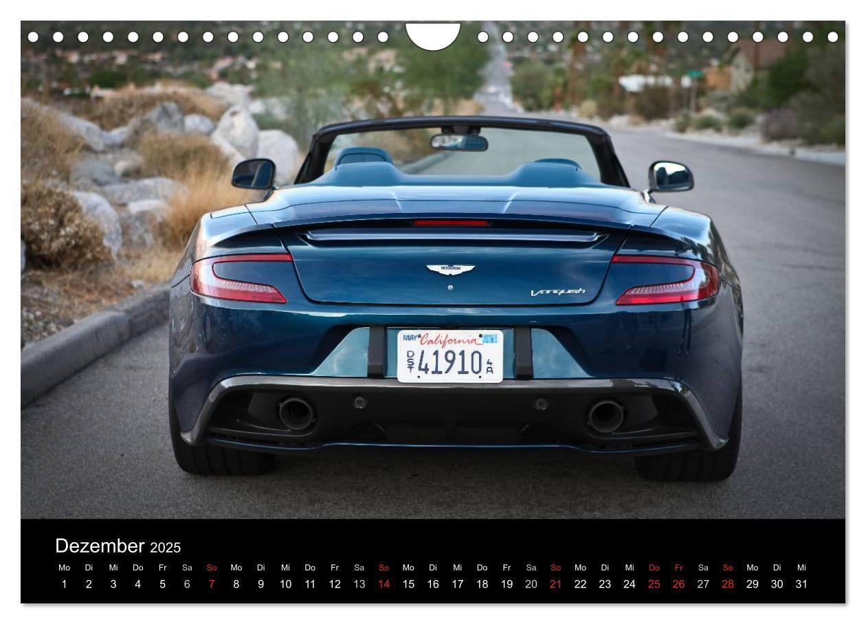 Bild: 9783435762972 | Aston Martin Vanquish Volante (Wandkalender 2025 DIN A4 quer),...