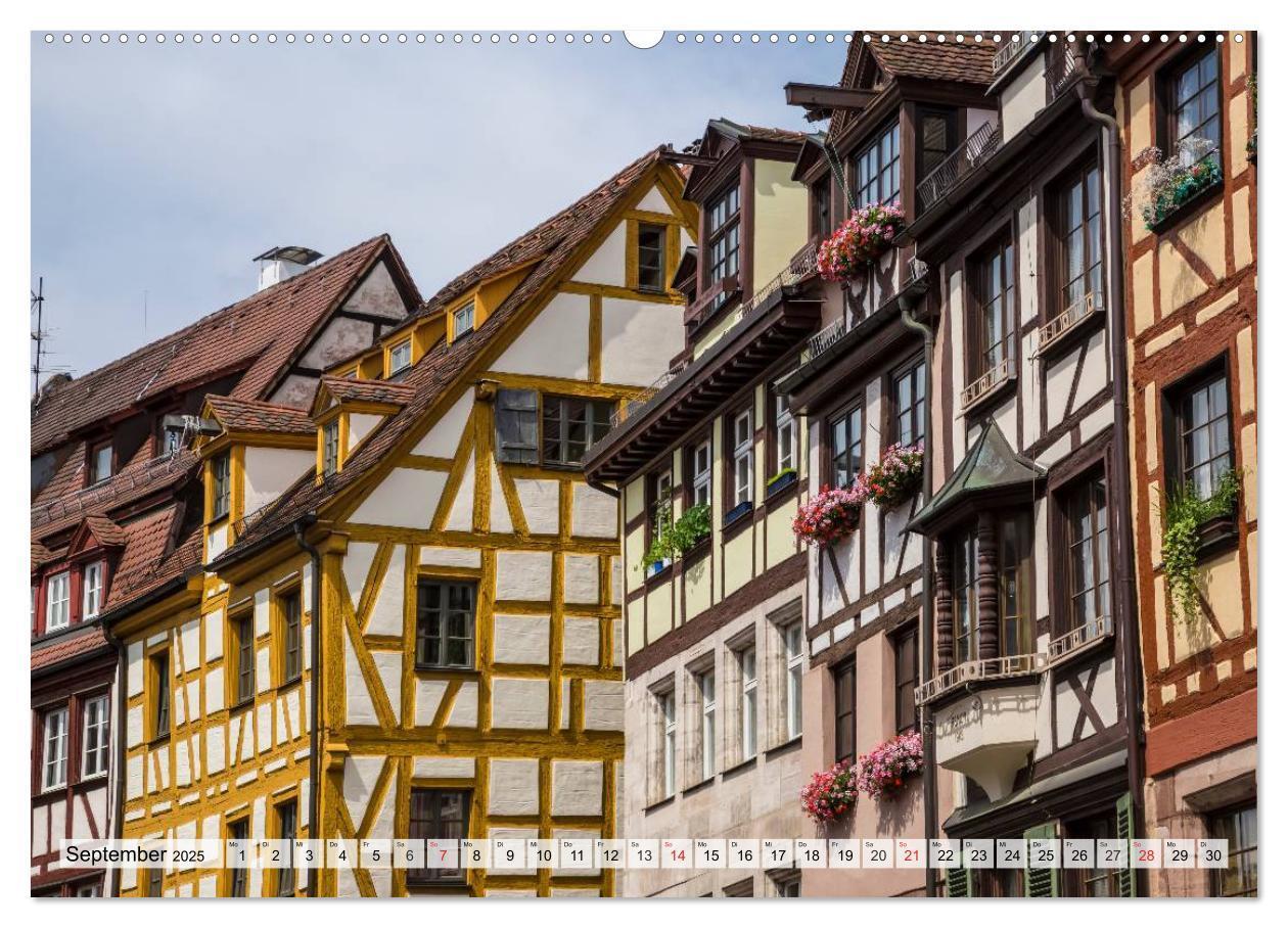 Bild: 9783435591619 | NÜRNBERG Historisches Stadtherz (Wandkalender 2025 DIN A2 quer),...