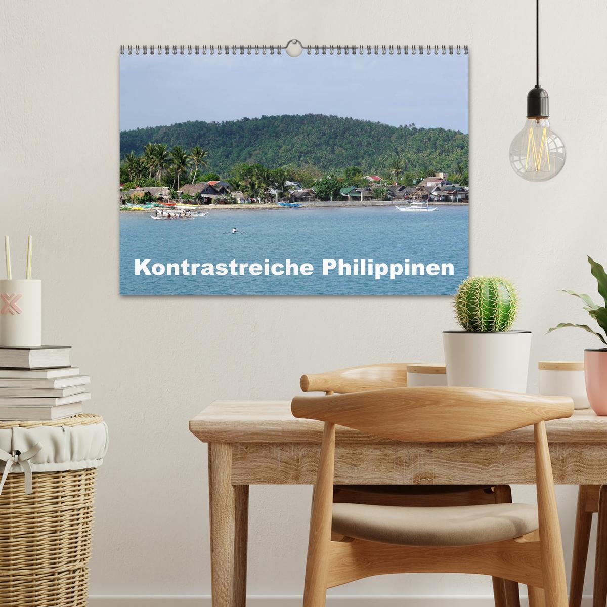 Bild: 9783435599974 | Kontrastreiche Philippinen (Wandkalender 2025 DIN A3 quer),...