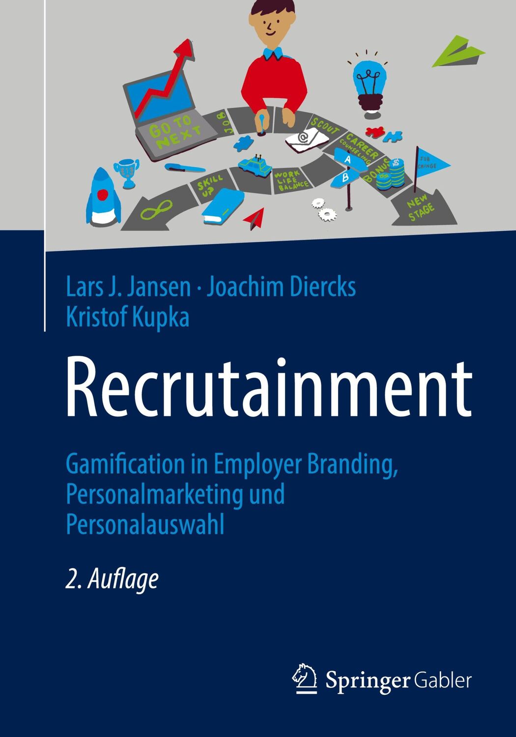 Cover: 9783658387488 | Recrutainment | Lars J. Jansen (u. a.) | Taschenbuch | Paperback | XVI