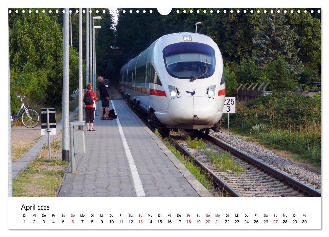 Bild: 9783435501328 | Eisenbahnen auf Usedom (Wandkalender 2025 DIN A3 quer), CALVENDO...