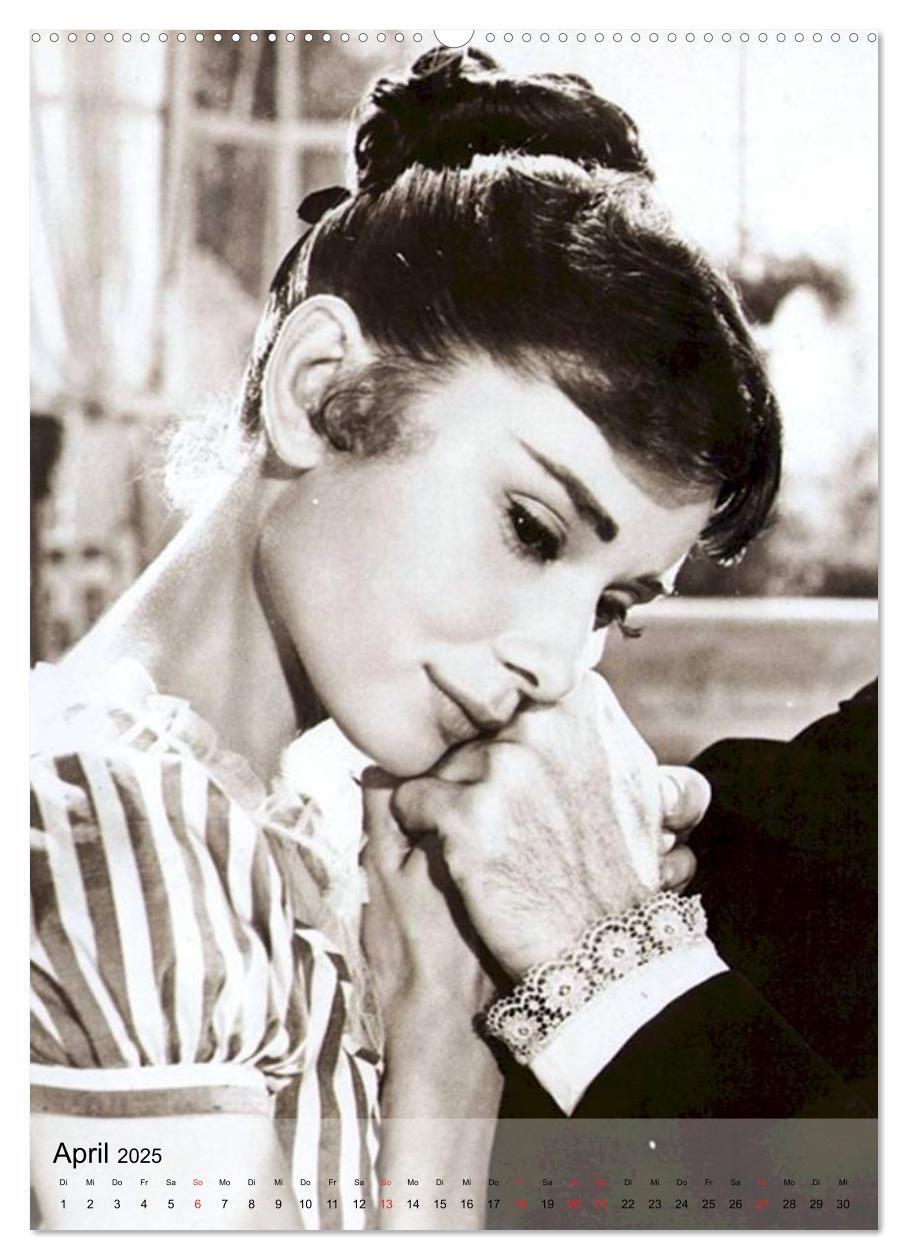 Bild: 9783457023303 | Hollywood-Diva - Audrey Hepburn (hochwertiger Premium Wandkalender...