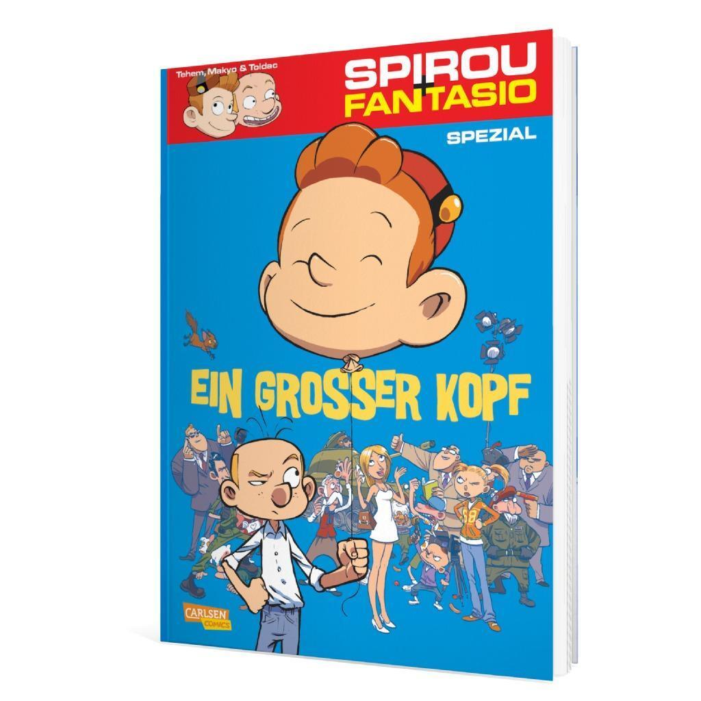 Bild: 9783551775900 | Spirou &amp; Fantasio Spezial 20: Ein großer Kopf | Makyo (u. a.) | Buch