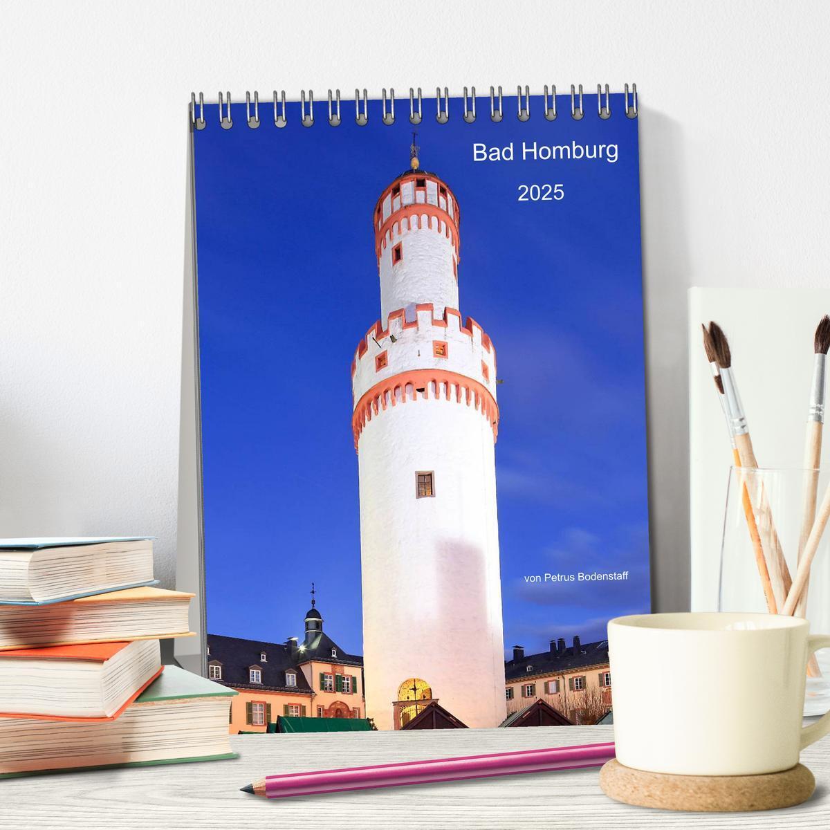 Bild: 9783457050521 | Bad Homburg 2025 von Petrus Bodenstaff (Tischkalender 2025 DIN A5...