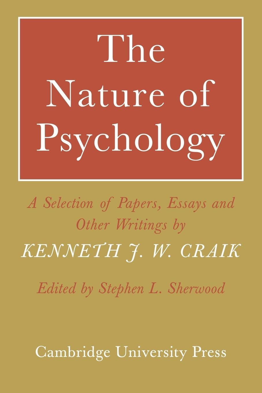 Cover: 9780521134804 | The Nature of Psychology | Kenneth J. W. Craik (u. a.) | Taschenbuch