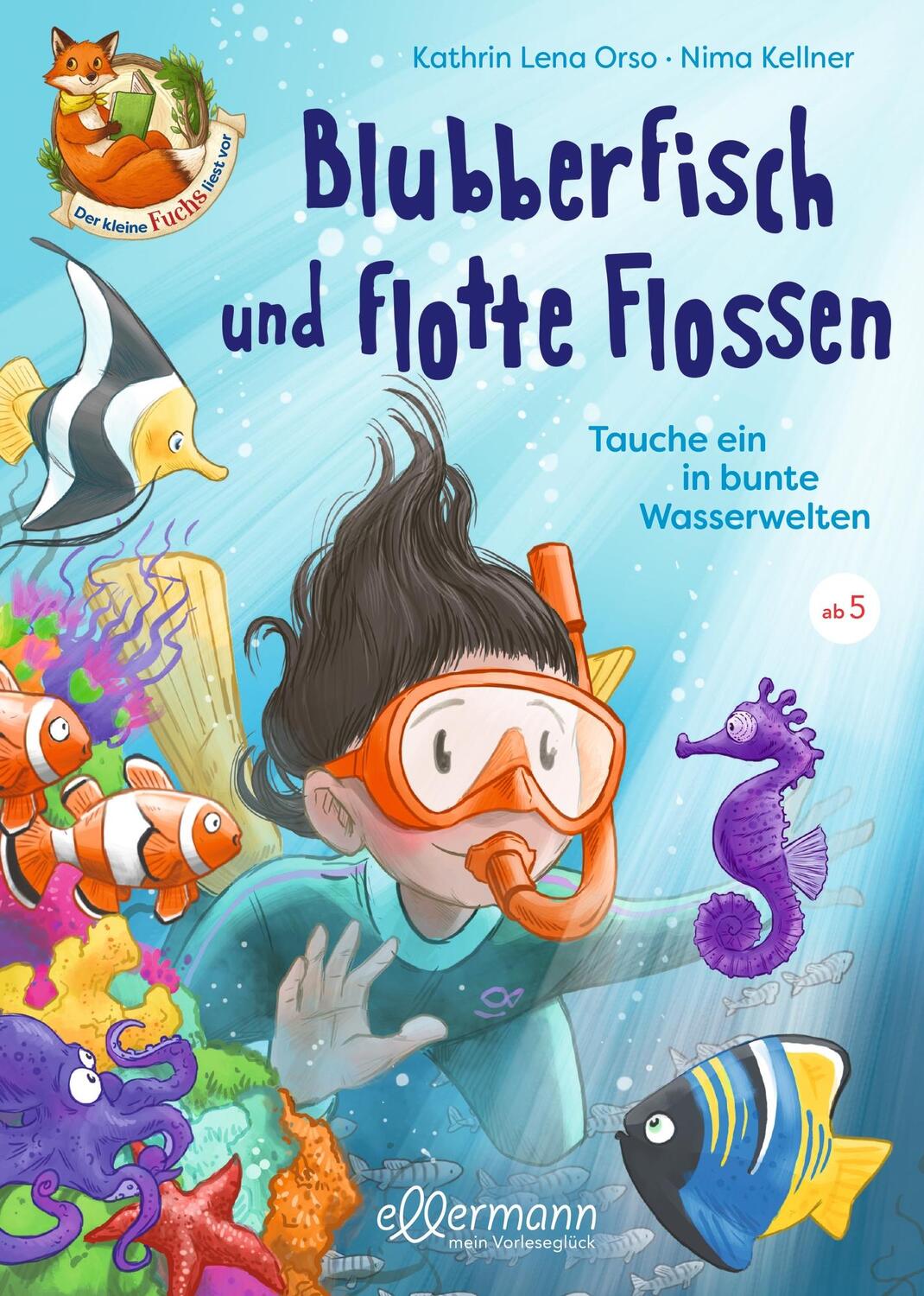 Cover: 9783751400206 | Der kleine Fuchs liest vor. Blubberfisch und flotte Flossen | Orso