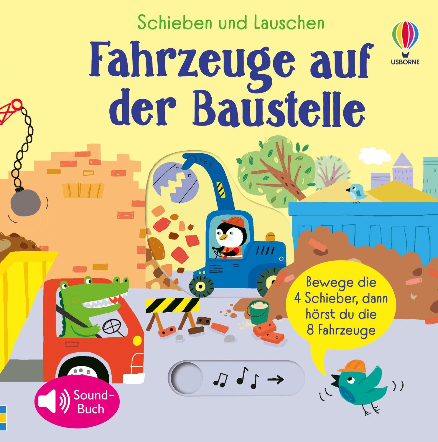 Cover: 9781035700998 | Schieben und Lauschen: Fahrzeuge auf der Baustelle | Buch | 8 S.