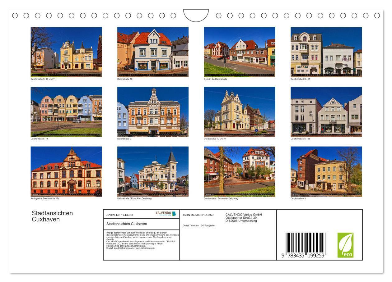 Bild: 9783435199259 | Stadtansichten Cuxhaven (Wandkalender 2025 DIN A4 quer), CALVENDO...