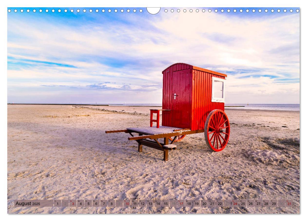 Bild: 9783435349883 | BORKUM Trauminsel in der Nordsee (Wandkalender 2025 DIN A3 quer),...