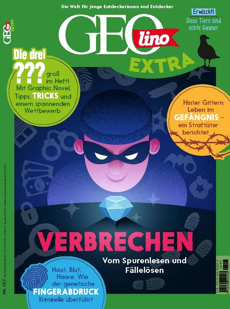 Cover: 9783652015028 | GEOlino extra 107/2024 - Verbrechen | Juliane van Treeck | Broschüre