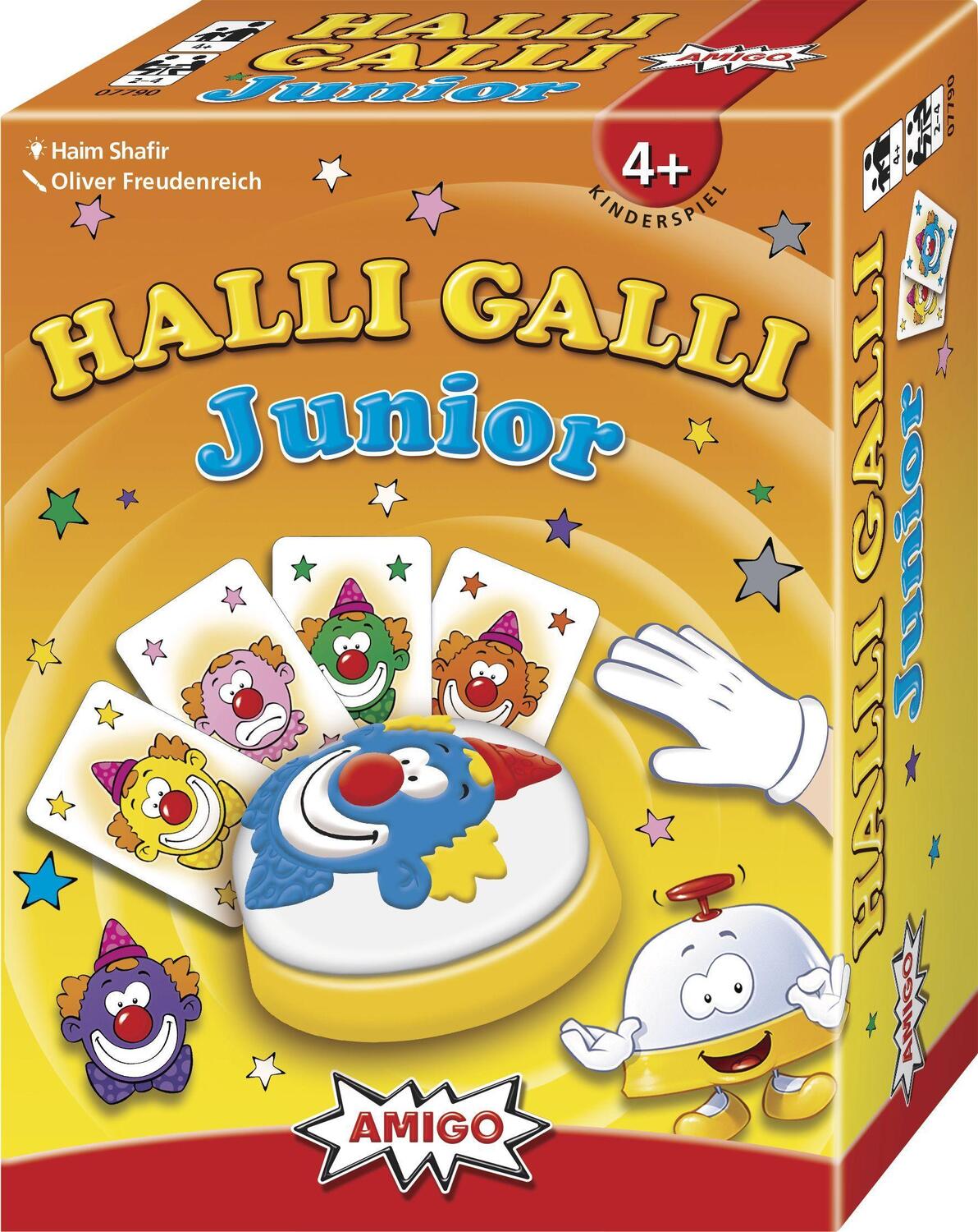 Bild: 4007396077902 | Halli Galli Junior | Haim Shafir | Spiel | Brettspiel | 7790 | Deutsch